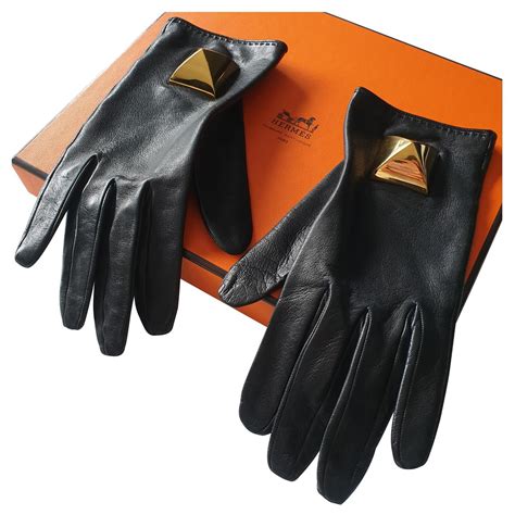 hermes leather gloves from the 1950s|hermes men's handkerchief.